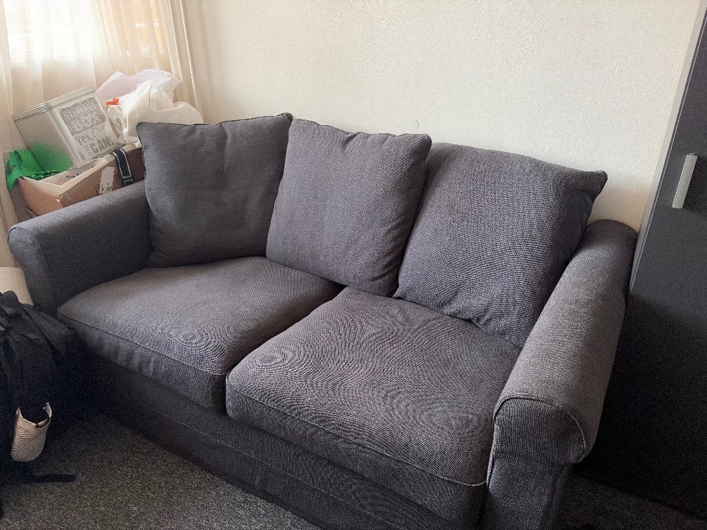 IKEA GRÖNLID 3-zitsbank 4 maanden gebruikt ZGAN, Huis en Inrichting, Ophalen, Driepersoons, 75 tot 100 cm, Zo goed als nieuw
