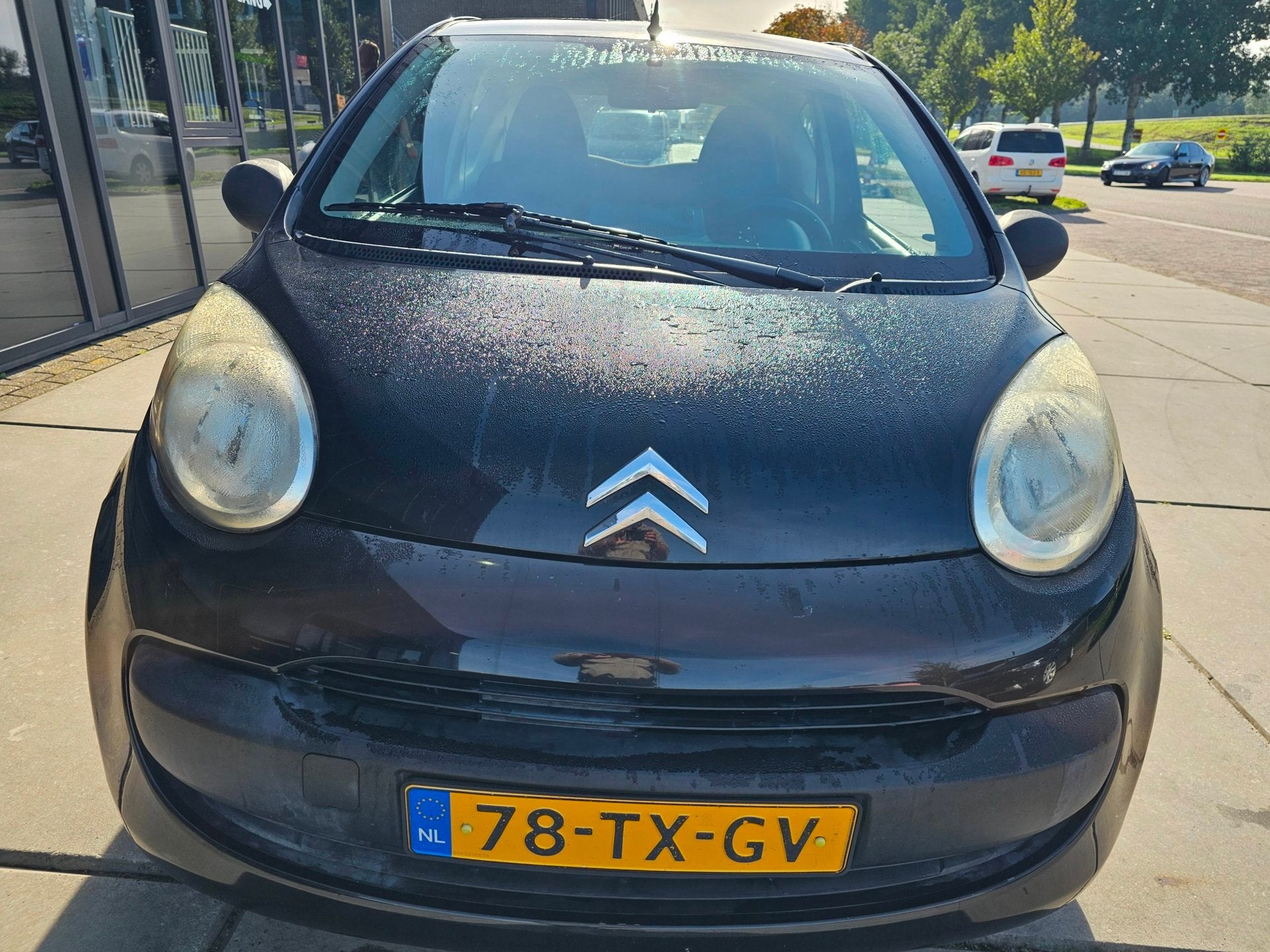 Citroen C1 1.0-12V Séduction - Stuurbekrachtiging -, Voorwielaandrijving, Stof, Gebruikt, Zwart