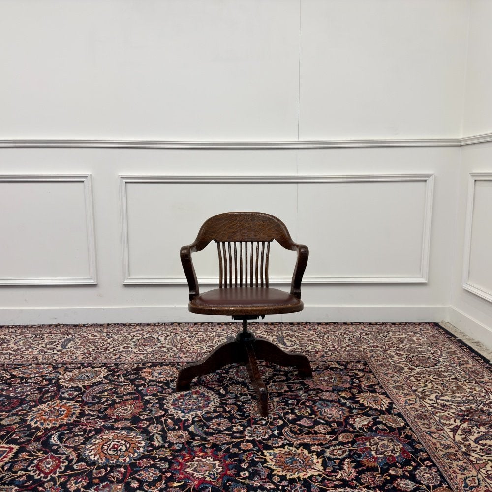 Klassieke Amerikaanse Bureaustoel, Ophalen of Verzenden