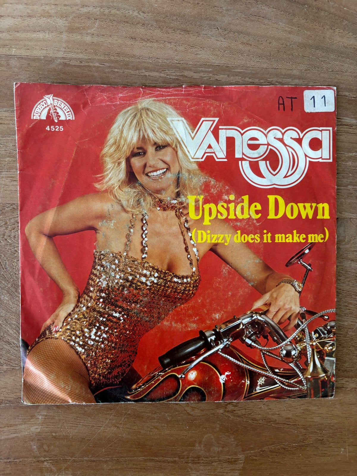 Vanessa - Upside Down (Dizzy Does It Make Me) 027, Cd's en Dvd's, Gebruikt, 7 inch, Pop, EP