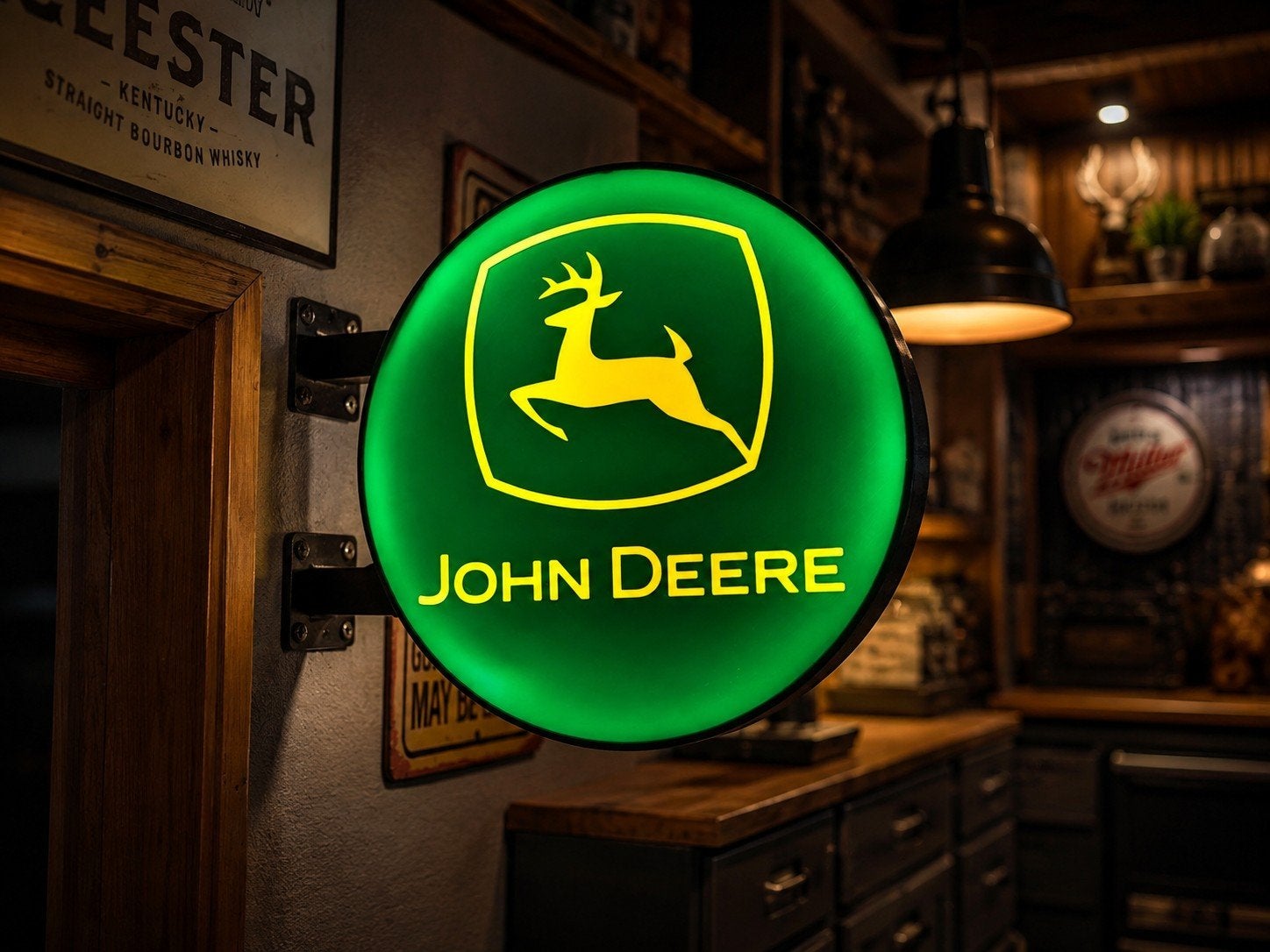 John Deere LED Lichtbak - Dubbelzijdig & Sfeervol, Ophalen of Verzenden, Nieuw, Lichtbak of (neon) lamp