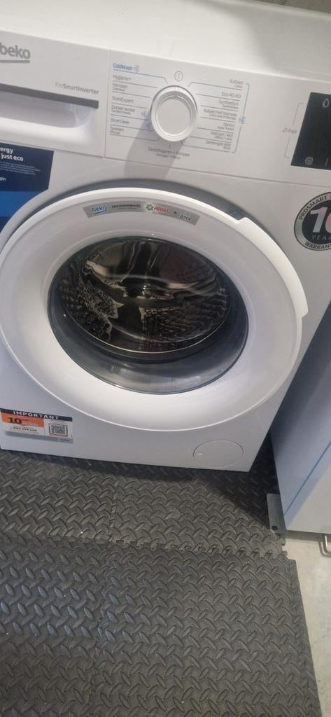 Beko Energy Spin wasmachine, Witgoed en Apparatuur, Wasmachines, Zo goed als nieuw, Voorlader, 6 tot 8 kg, 85 tot 90 cm, 1200 tot 1600 toeren