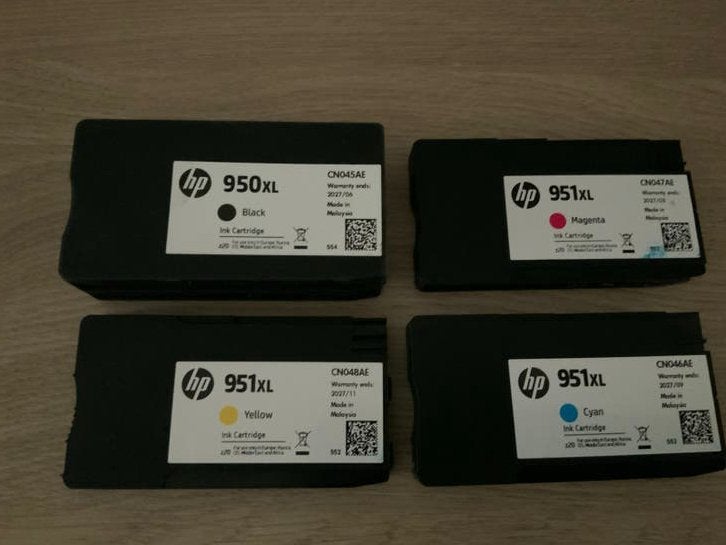 HP Officejet inktcartridges, Ophalen, Zo goed als nieuw