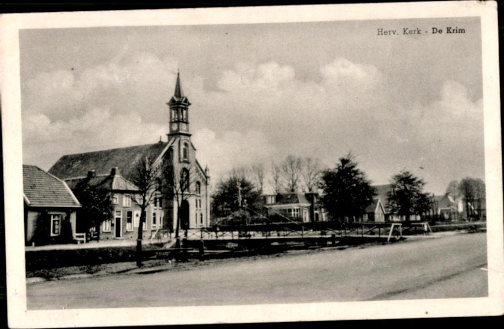 De Krim KVR03 128 Herv. Kerk, Verzenden, 1960 tot 1980, Ongelopen, Overijssel