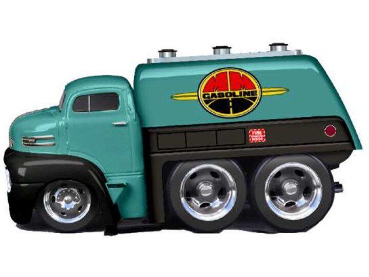 Maisto: Muscle Machines: 1950 Ford Coe Fuel Truck 1:64, ., Nieuw, Ophalen of Verzenden, .