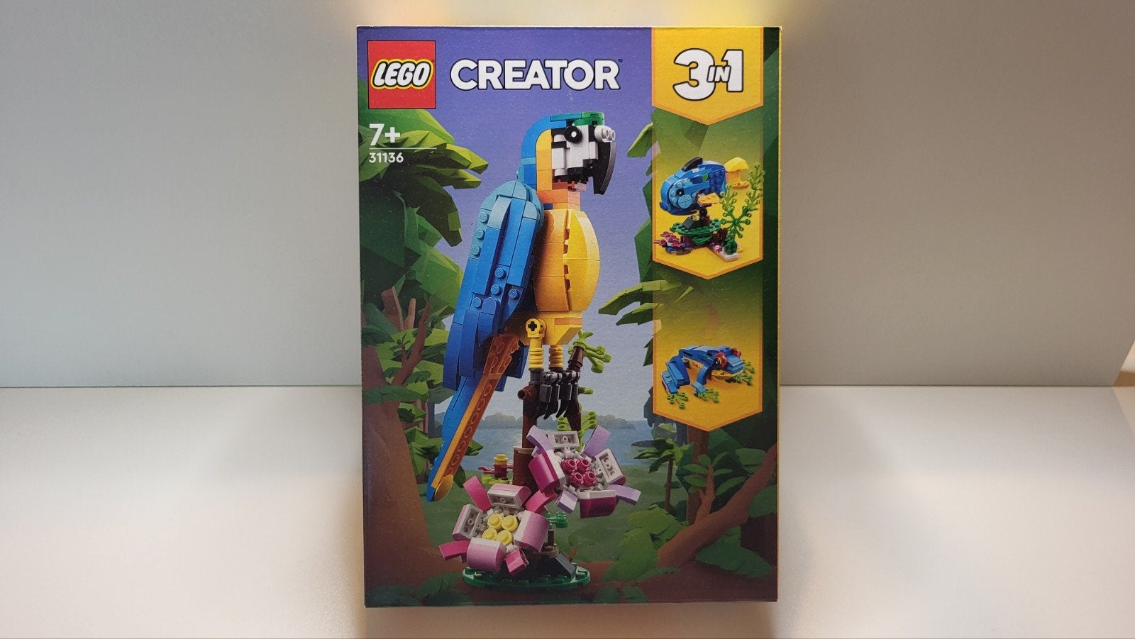 Lego 31136 Exotic Parrot, Verzenden, Lego, Zo goed als nieuw, Inclusief instructies