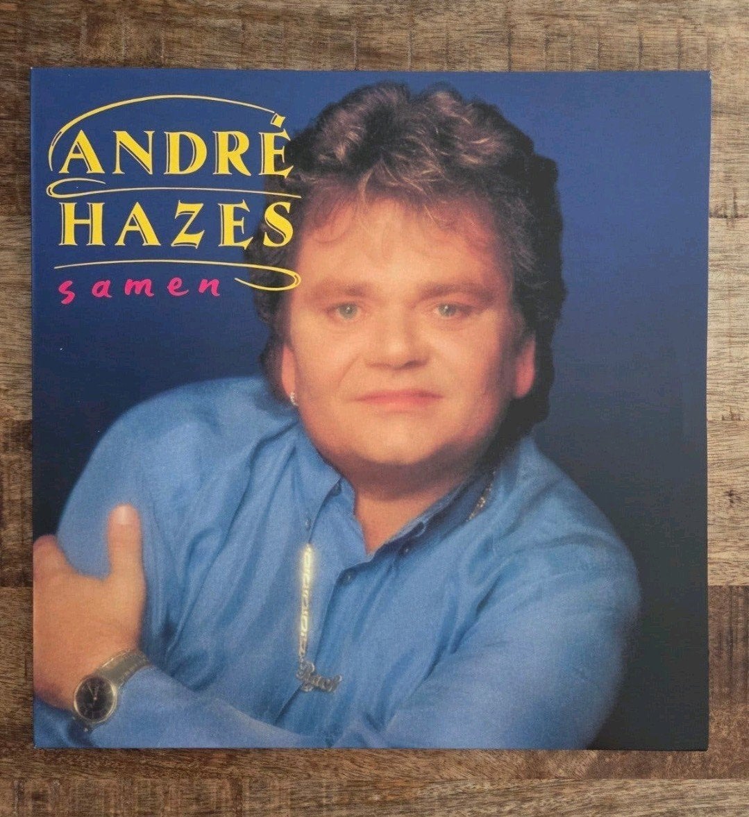 Lp André Hazes samen, Ophalen of Verzenden, Zo goed als nieuw, 12 inch, Levenslied of Smartlap