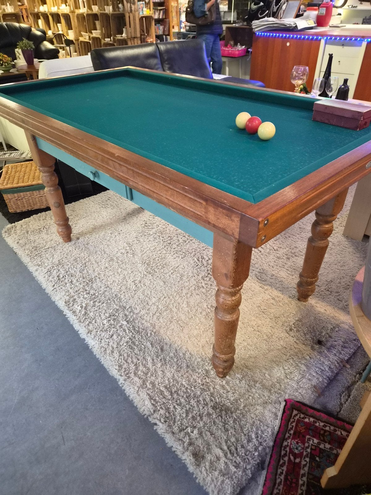 tafelbiljart professioneel 176x96cm, Sport en Fitness, Ophalen, Zo goed als nieuw, Keu of Ballen