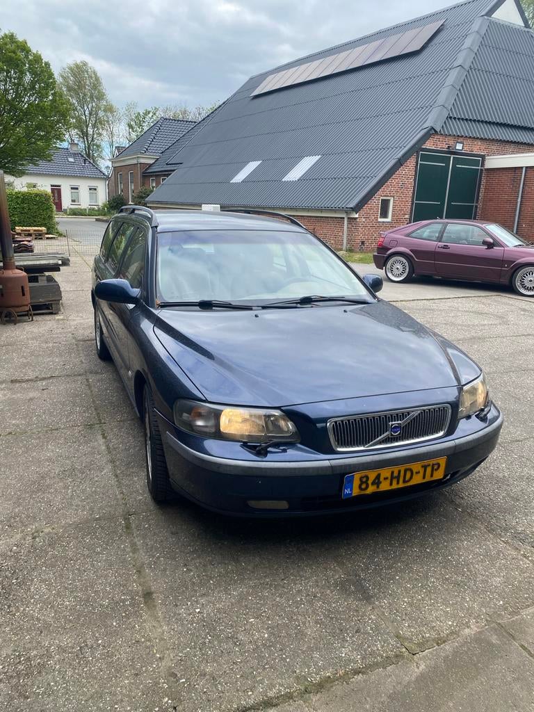 Volvo V70 2.4 T 200PK 2001 Blauw, Auto's, Volvo, Particulier, V70, Benzine, D, Stationwagon, Handgeschakeld, Origineel Nederlands