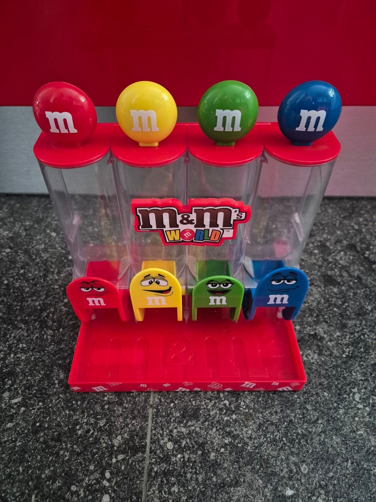 M&M's World Snoepdispenser - Kleurrijke Collectie, Ophalen of Verzenden, Nieuw