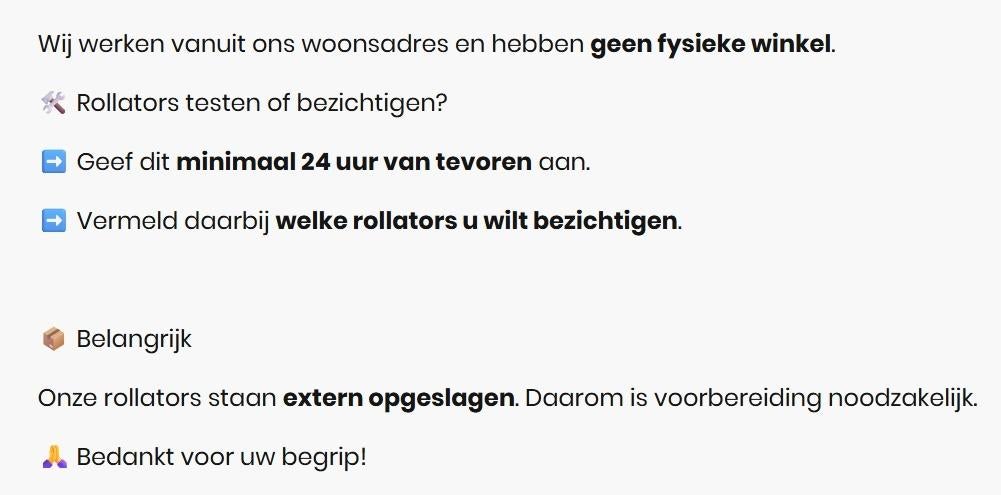 Nr 42… Rollator Thuasne move light, Ophalen, Gebruikt, ., Opvouwbaar