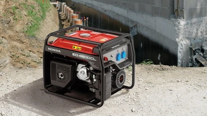 Honda aggregaat EG 4500 CL DE ENERGIECENTRALE OP LOCATIE!, Ophalen of Verzenden, Niet ingevuld, Niet ingevuld, Niet ingevuld