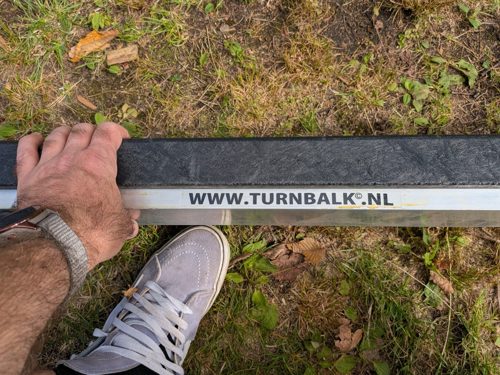 Turnbalk 2 meter - Ideaal voor thuis trainen, Sport en Fitness, Turnen, Maat 36 t/m 42, Ophalen, Materiaal