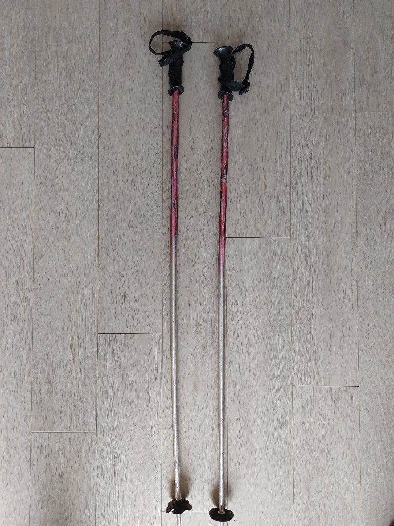 Skistokken in diverse lengtes, Gebruikt, Stokken, 100 tot 140 cm, Ophalen