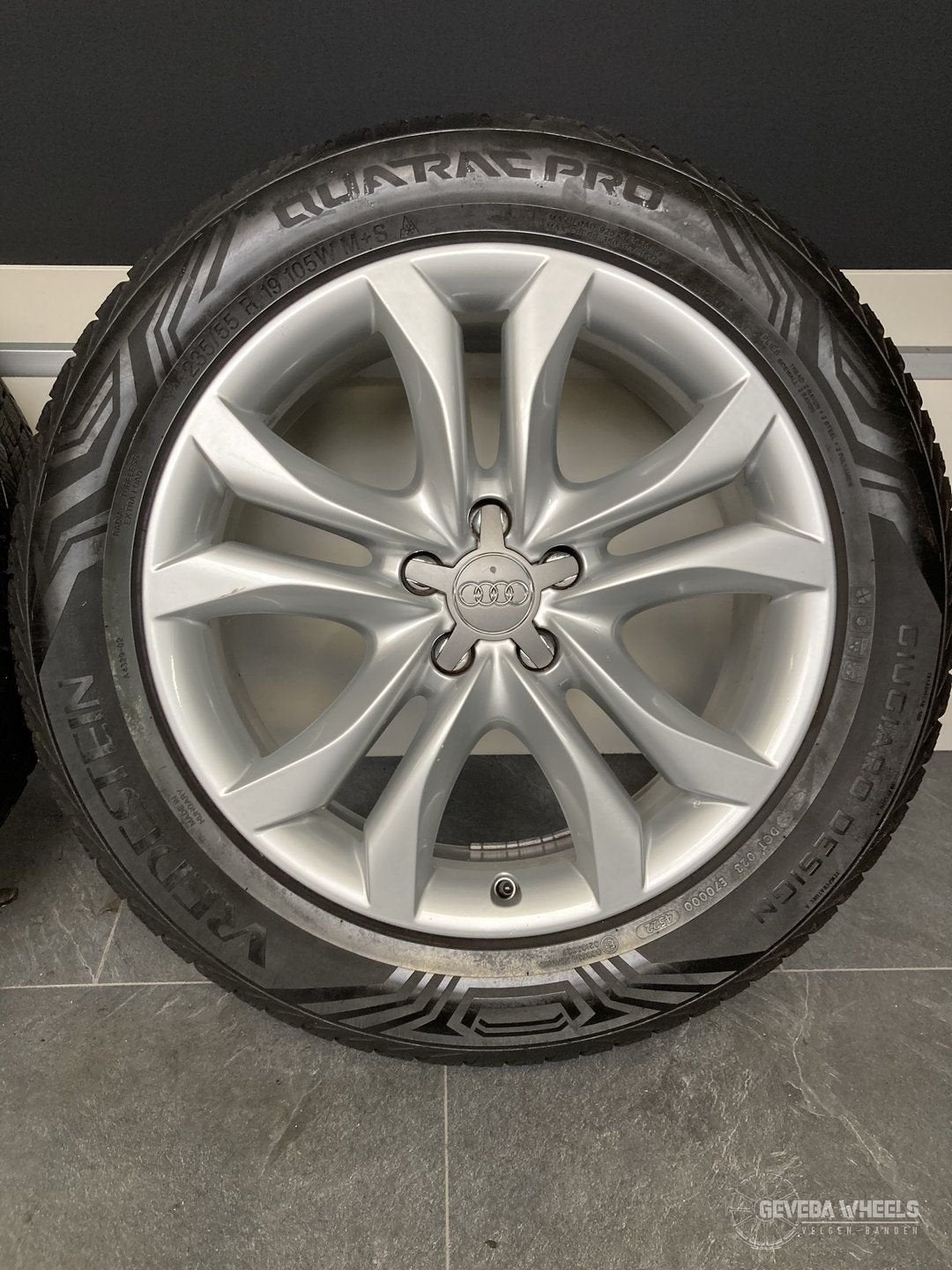 19” originele Audi Q5 / SQ5 velgen + allseason banden 5x112, Auto-onderdelen, Banden en Velgen, 19 inch, Gebruikt, -, -