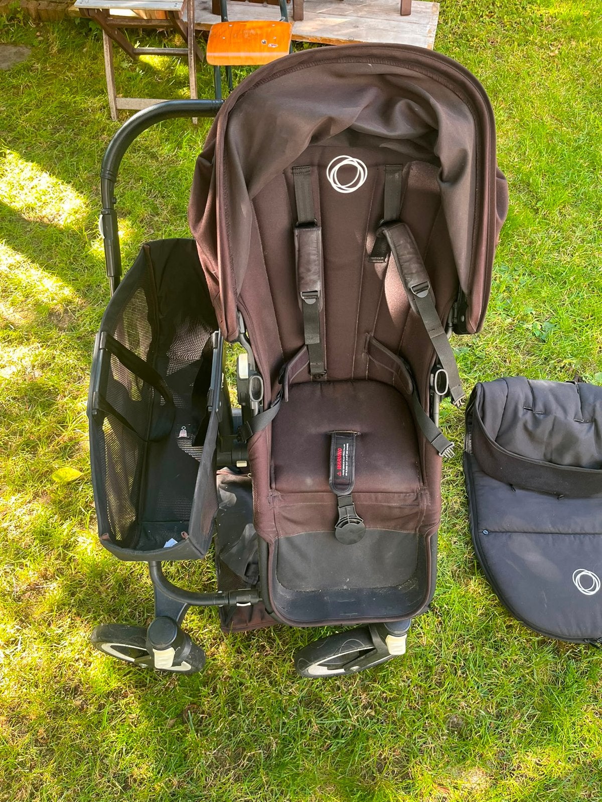 Bugaboo Donkey Duo kinderwagen met accessoires, Ophalen, Gebruikt, Combiwagen, Duowagen