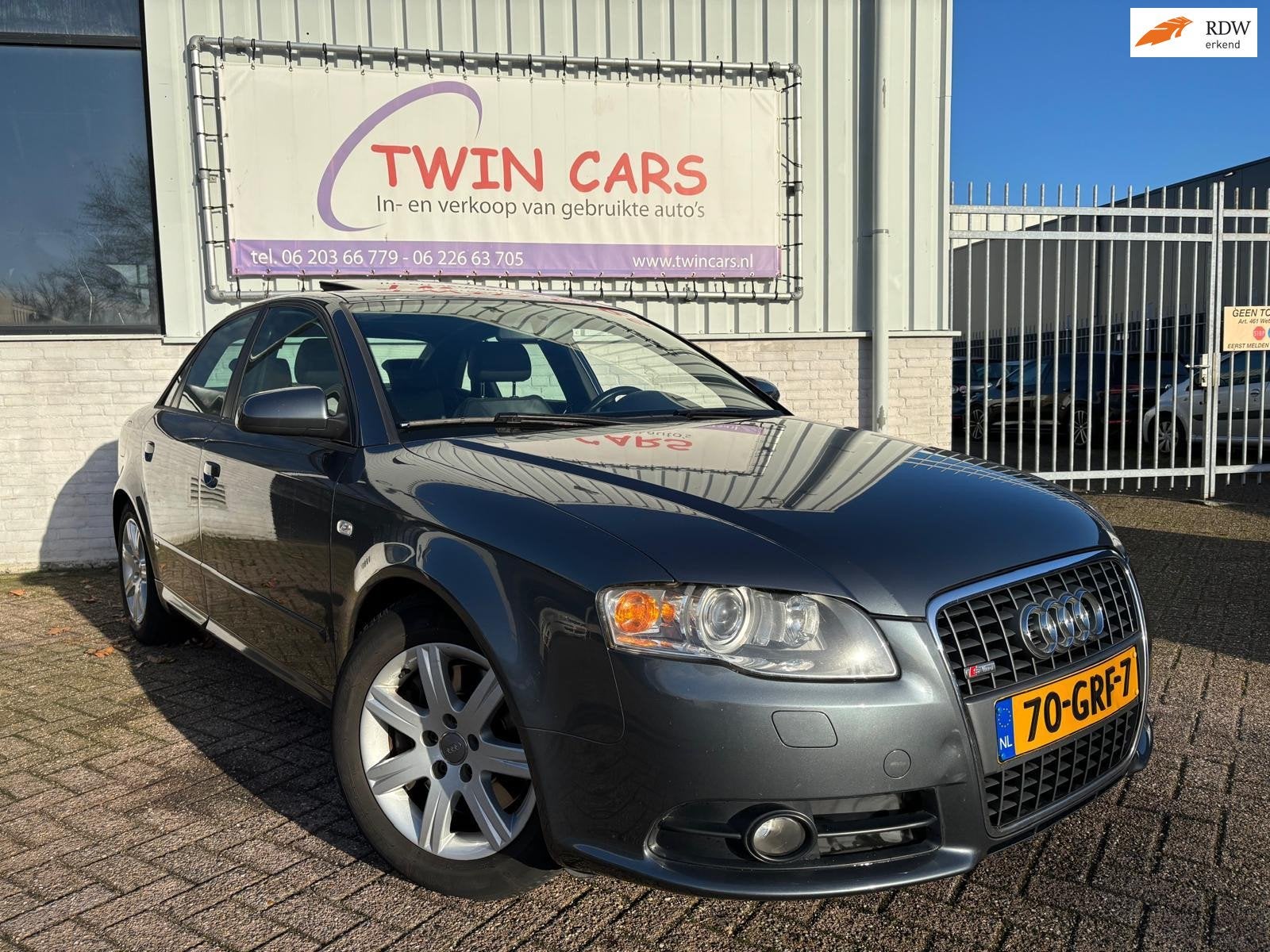 Audi A4 Limousine 2.0 TFSI quattro Advance Leer Xenon Aut, Auto's, Audi, Gebruikt, 4 cilinders, A4, Vierwielaandrijving
