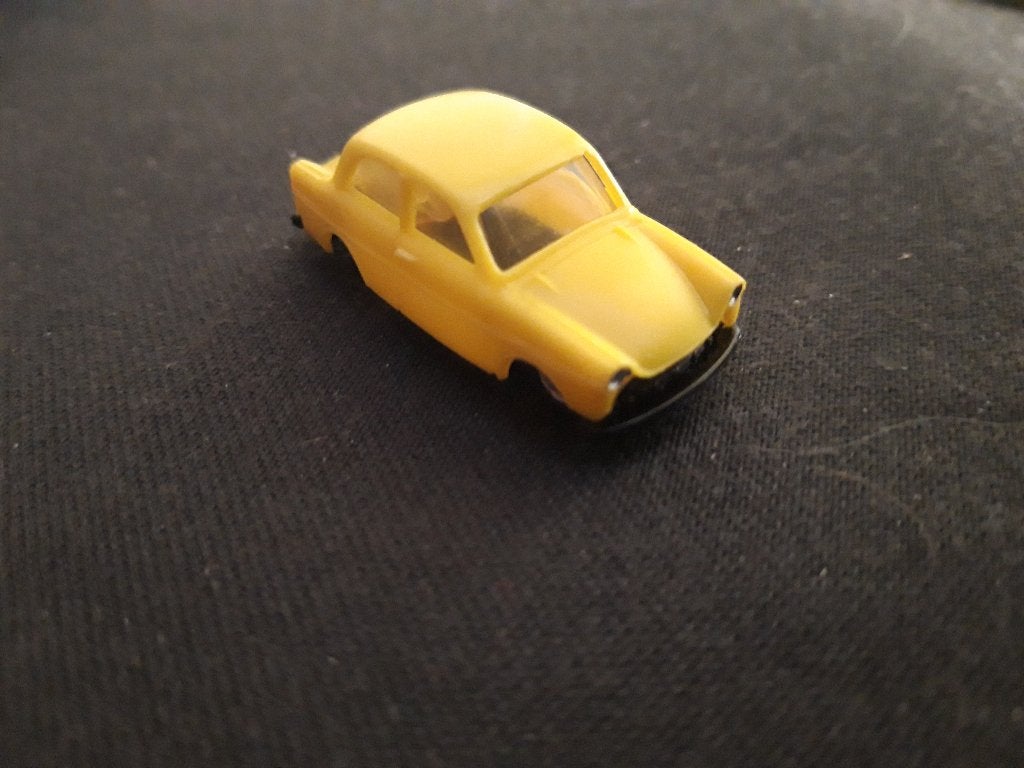 Daffodil 1961-63 Eko H0 geel, Ophalen of Verzenden, Zo goed als nieuw, Auto, Overige merken
