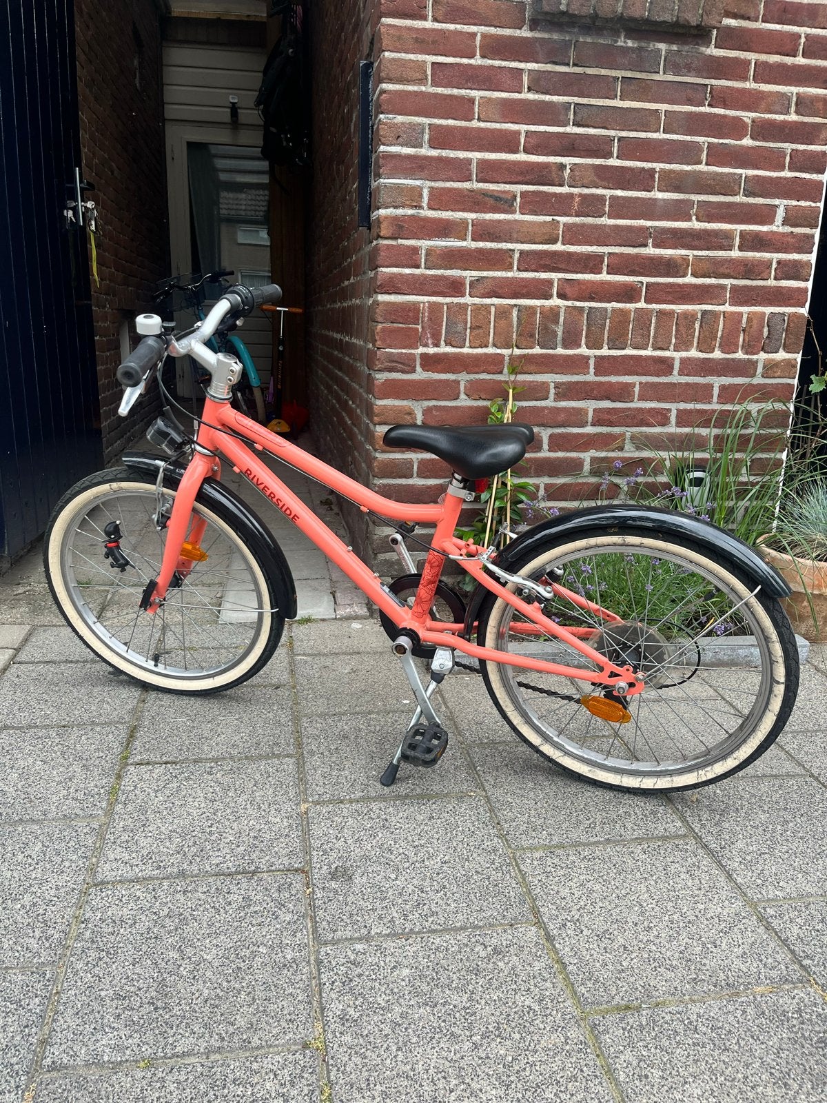 20 inch Riverside fiets met 6 versnellingen, Fietsen en Brommers, Fietsen | Meisjes, Ophalen, Velgrem, Versnellingen, Zo goed als nieuw