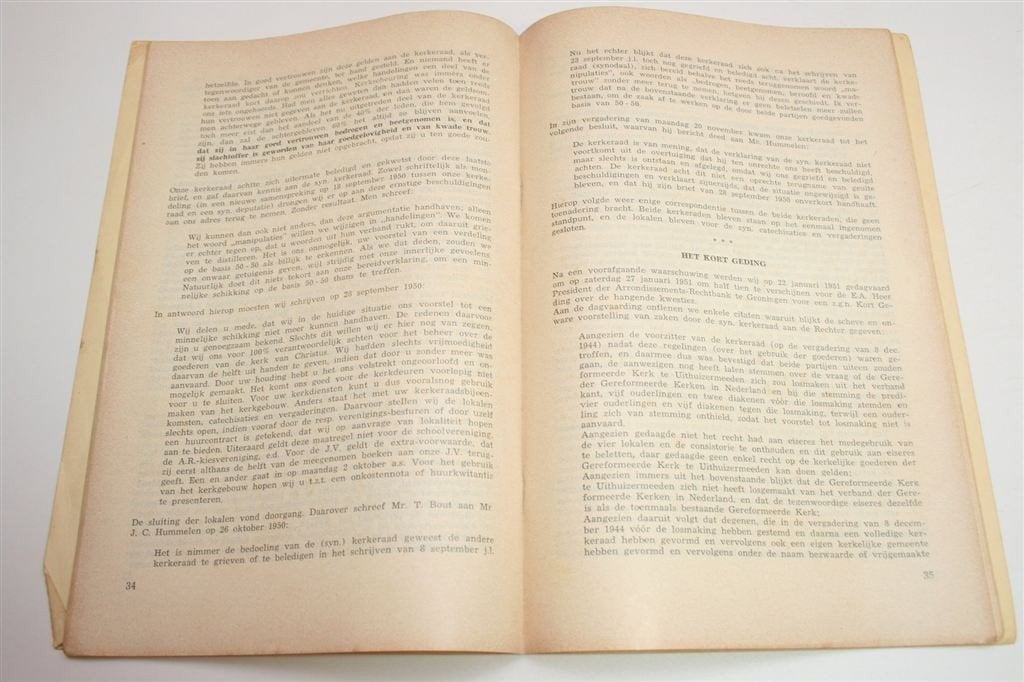 De Vrijmaking Uithuizermeeden [1956] — Kerkgeschiedenis, Boeken, Ophalen of Verzenden, Gelezen