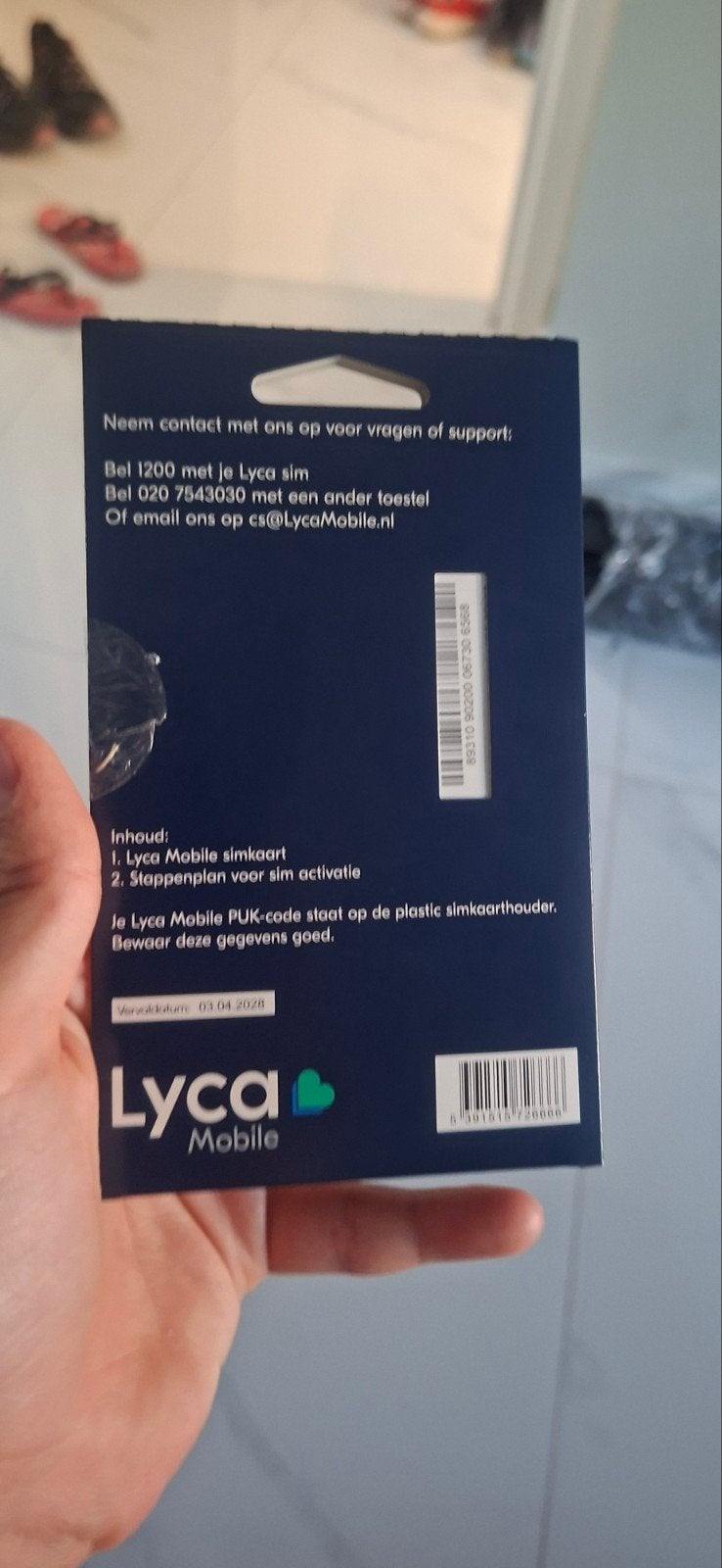 Lyca Mobile Simkaart - Nieuw en Ongebruikt, Ophalen of Verzenden, Nieuw, Overige providers, Simkaart