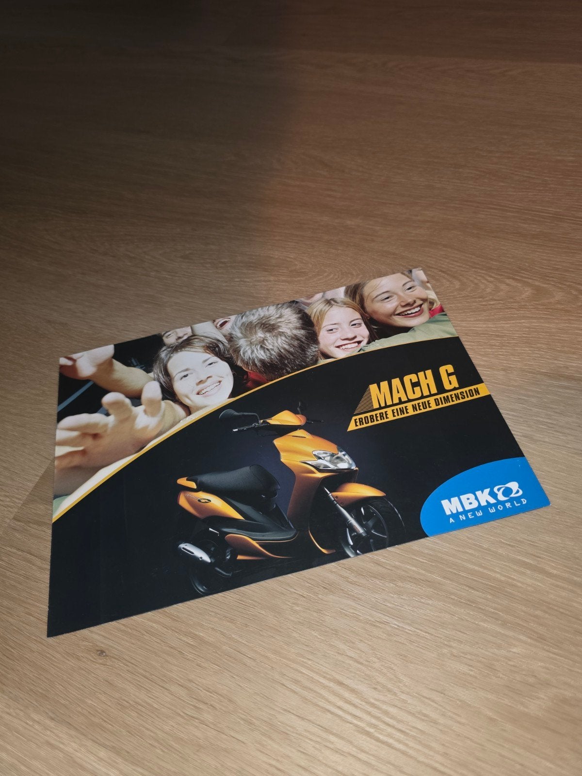 MBK "mach g" boekje, Ophalen of Verzenden, Plaatje