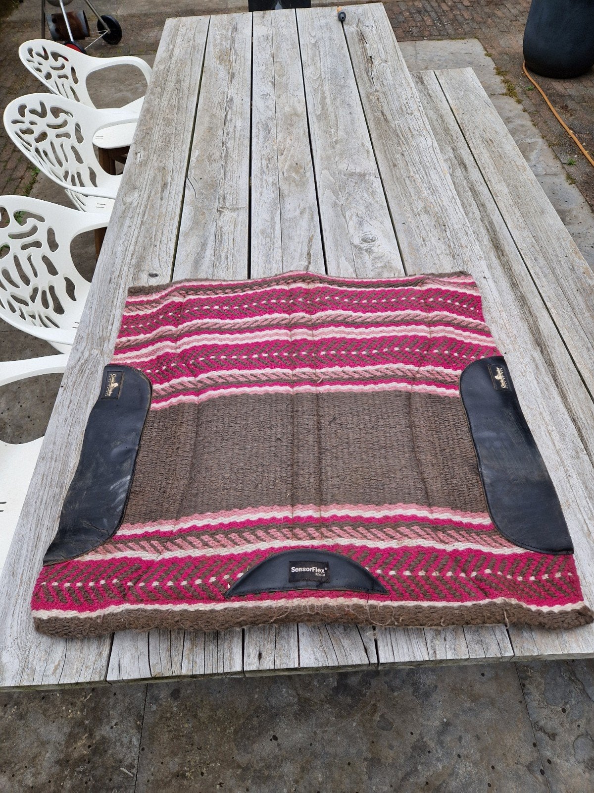 Classic equine westernpad, Dieren en Toebehoren, Paarden en Pony's | Dekens en Dekjes, Ophalen of Verzenden, Gebruikt
