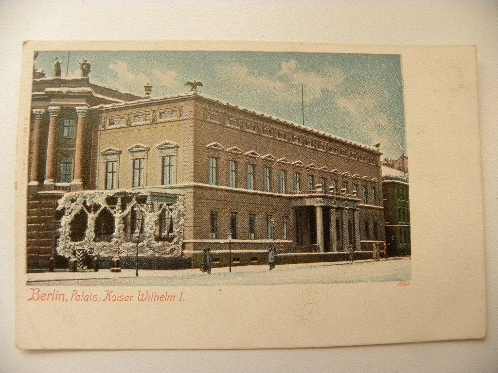 Ongelopen Chromoliet  prentkaart Reichs Post 1885, Ophalen of Verzenden, Voor 1920, Ongelopen, Duitsland