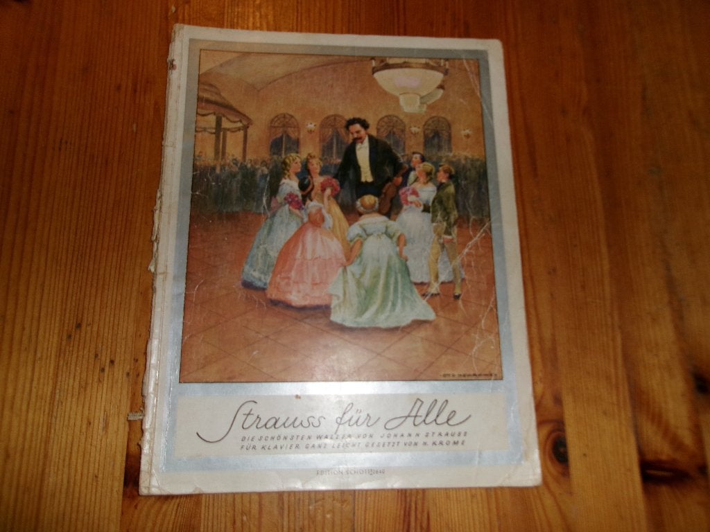 Strauss fur alle - h. Krome, Muziek en Instrumenten, Bladmuziek, Gebruikt, Klassiek, Ophalen of Verzenden, Artiest of Componist