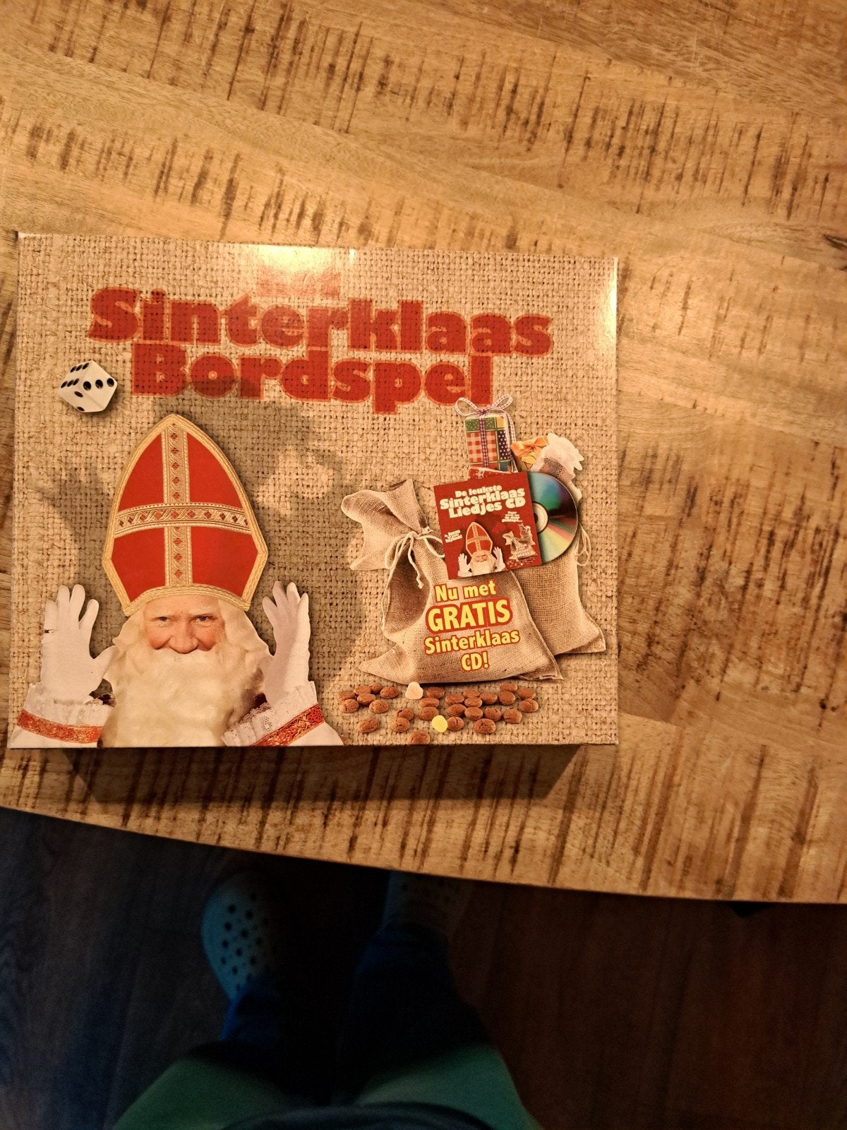 Het Sinterklaas Bordspel met CD - Zo goed als nieuw, Drie of vier spelers, Ophalen of Verzenden, Zo goed als nieuw