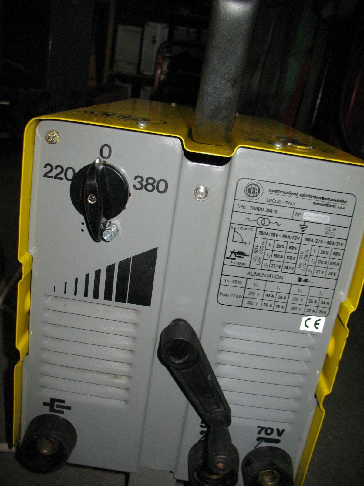 CEA Turbo 304S Lasapparaat - 220/380V, Doe-het-zelf en Verbouw, Gereedschap | Lasapparaten, Ophalen, Gebruikt, 250 ampère of meer