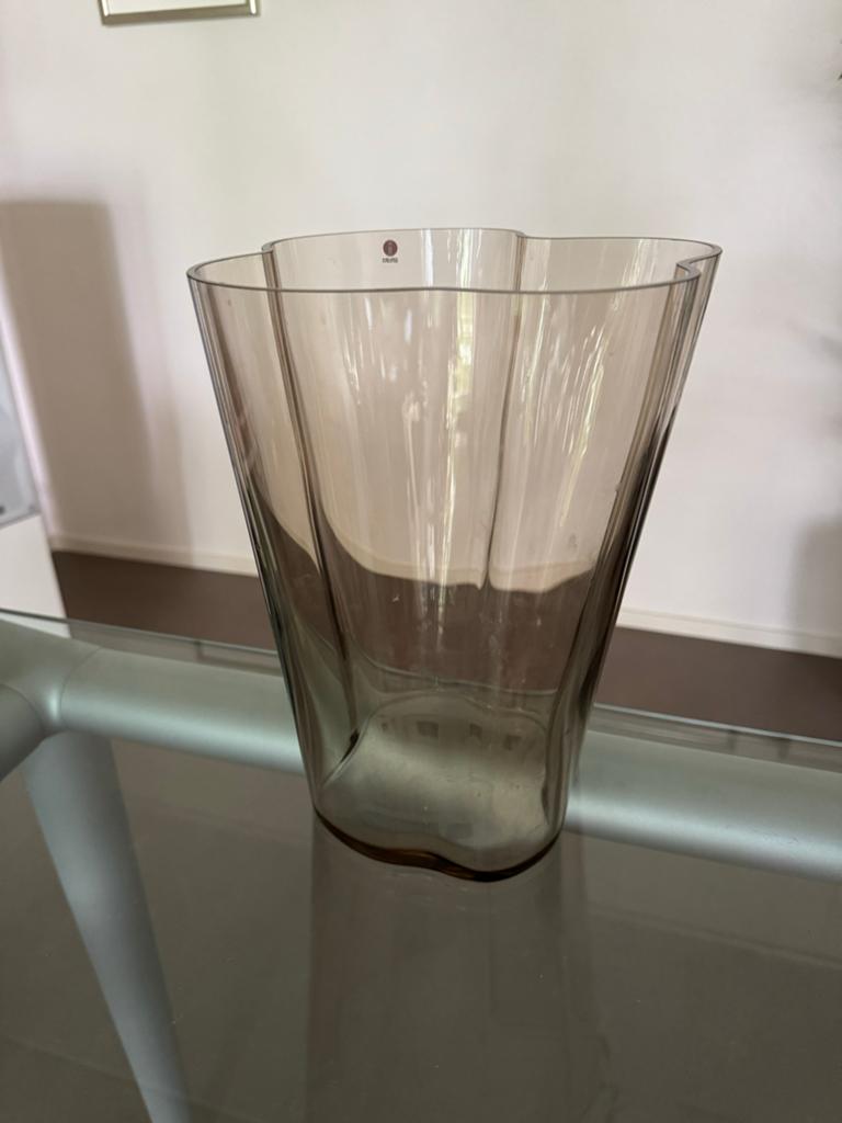 Iittala Aalto Vaas 27 cm Linnen - Iconisch Fins Design, Ophalen of Verzenden