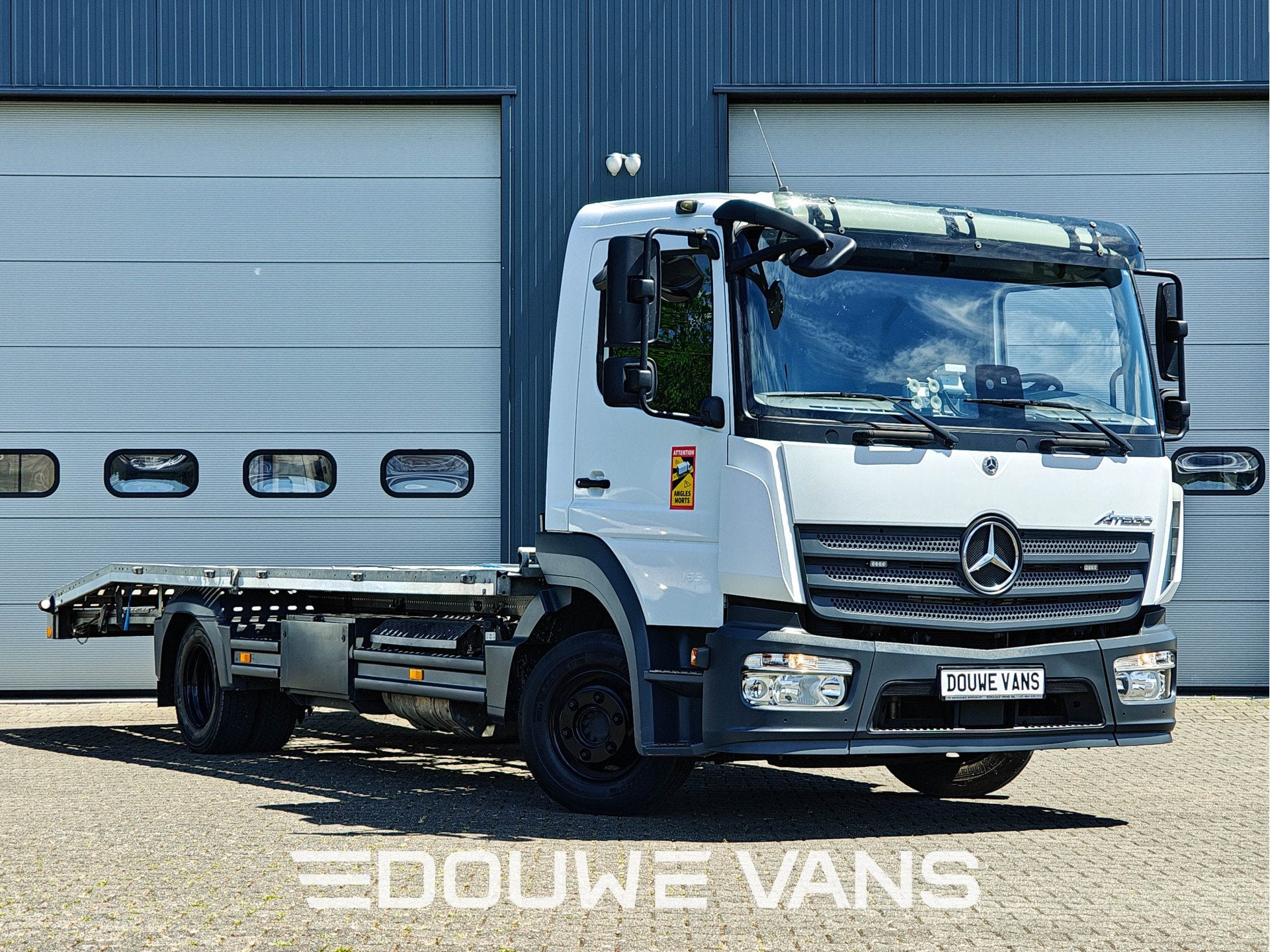 Mercedes-Benz Atego Atego Autotransporter 816 Euro 6 Aut Lie, Auto's, Automaat, Euro 6, 156 pk, Wit