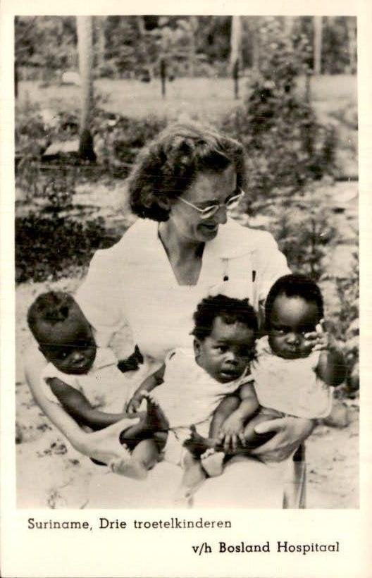 Suriname - Kinderen - 1960, Ophalen of Verzenden, 1940 tot 1960, Ongelopen, Noord-Holland