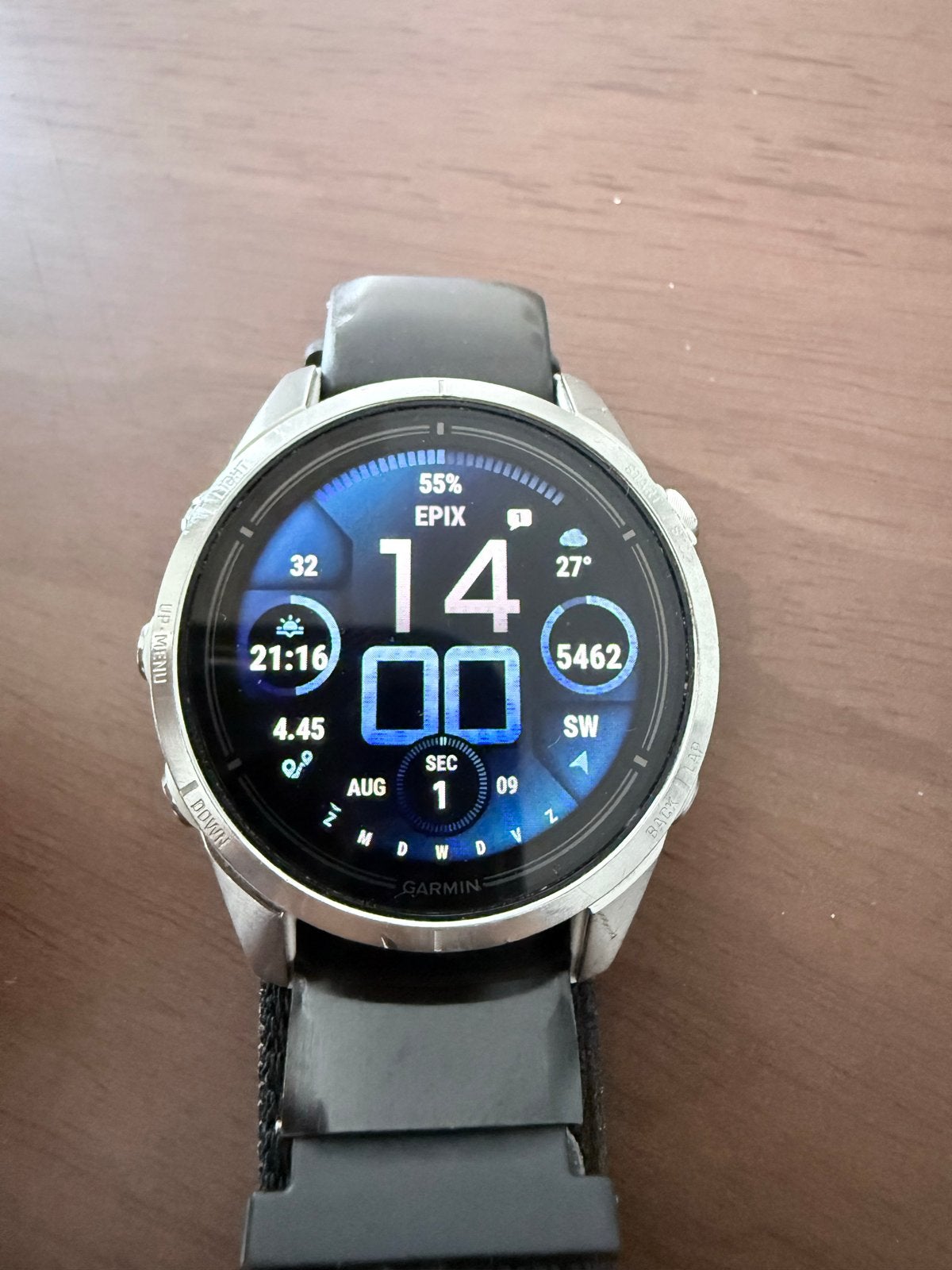 Garmin Epix Pro 42mm Smartwatch - Zo goed als nieuw, Sieraden, Tassen en Uiterlijk, Sporthorloges, Ophalen, Afstand, Zo goed als nieuw