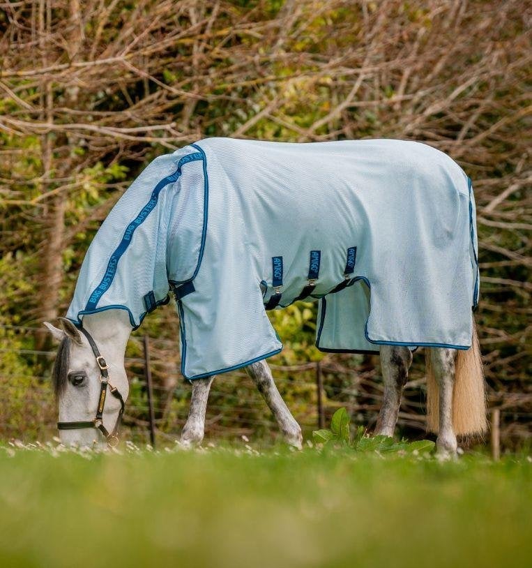 Amigo Vliegendeken Bug Buster met hals, Dieren en Toebehoren, Paarden en Pony's | Dekens en Dekjes, 0 g, Vliegendeken, Linersysteem
