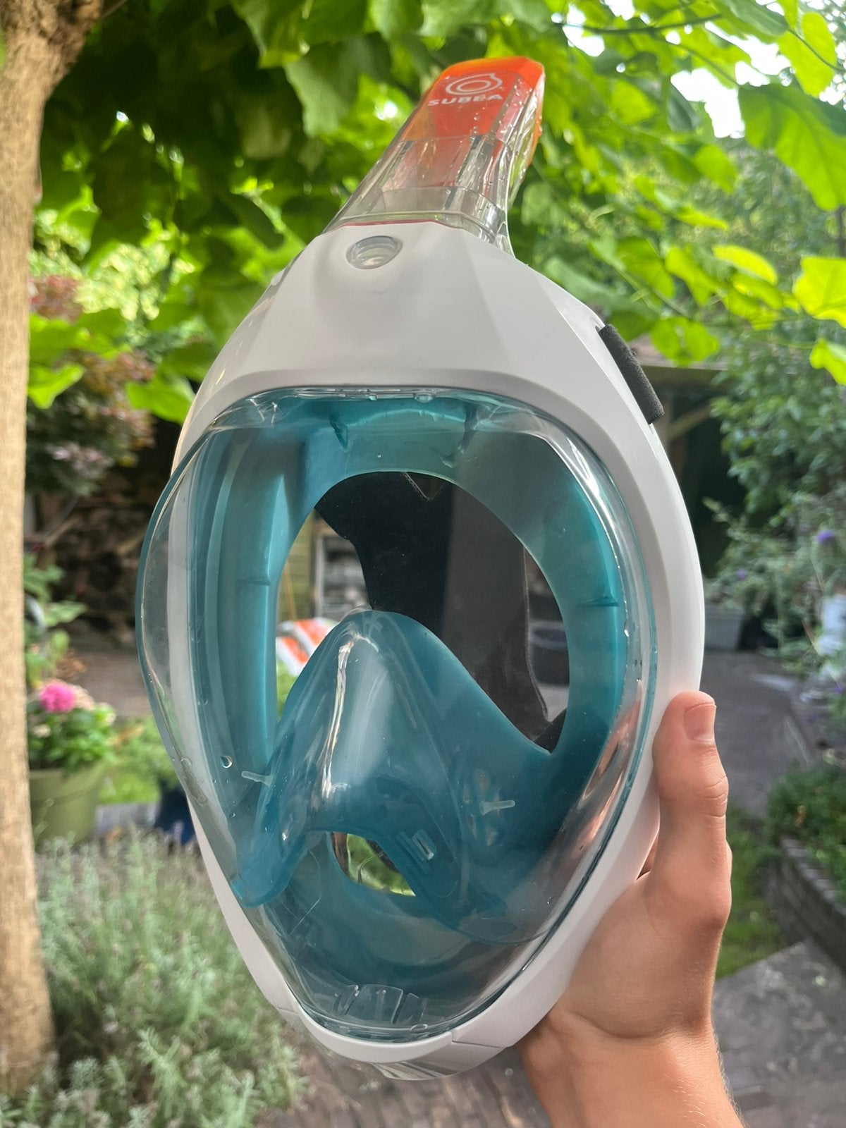 Subea Easybreath 500, Ophalen of Verzenden, Zo goed als nieuw, Snorkelmasker