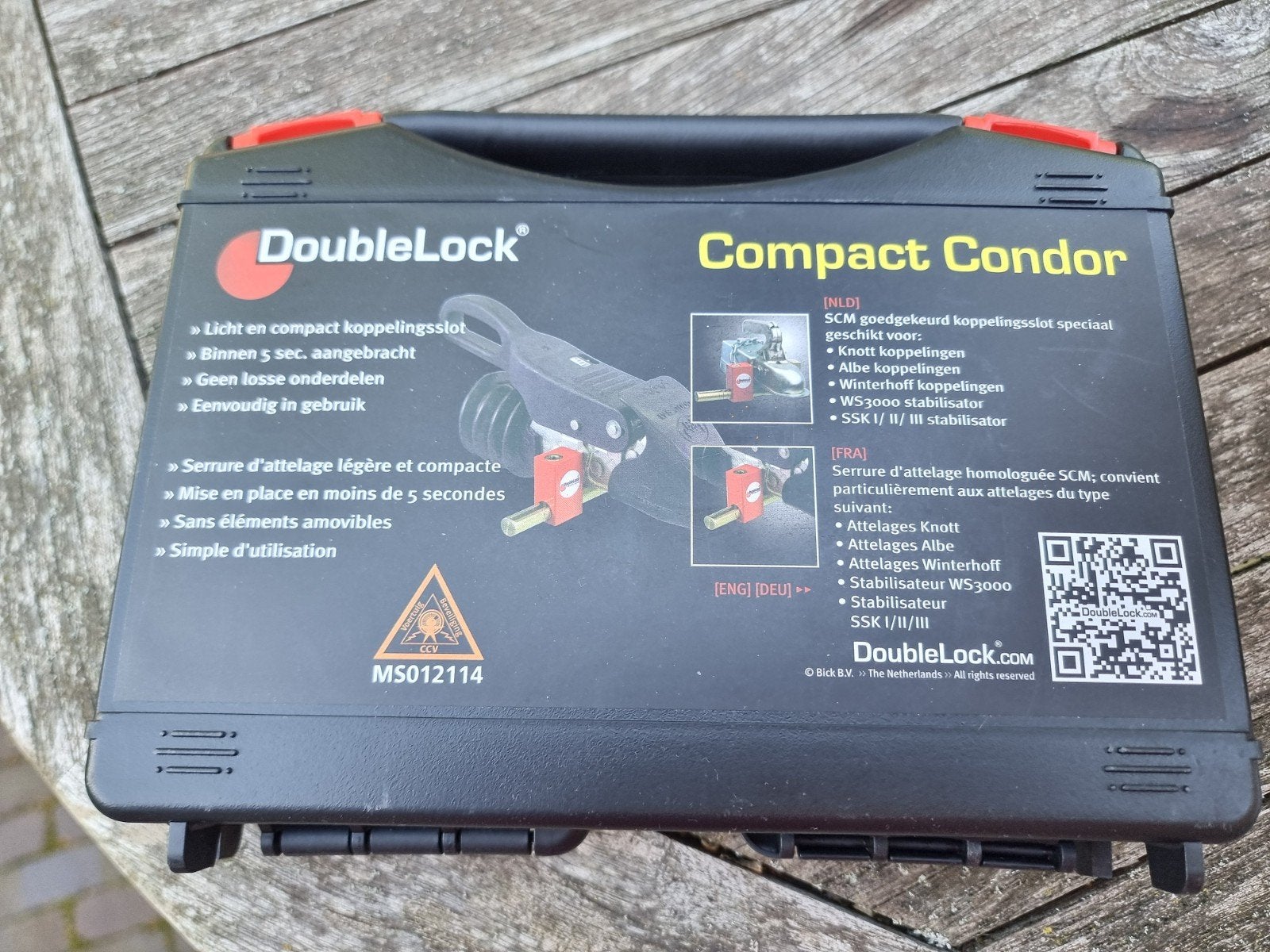 Caravanslot Doublelock Condor, Ophalen, Nieuw