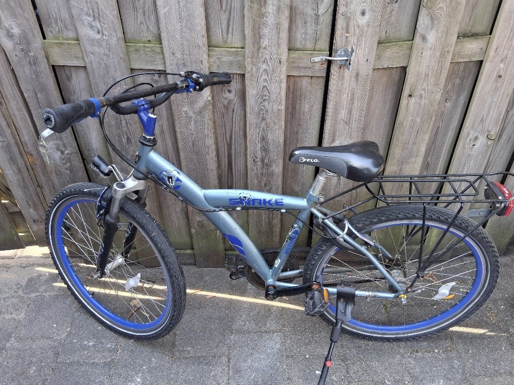 Kinderfiets 24 inch, Ophalen, Gebruikt, Batavus, Terugtraprem