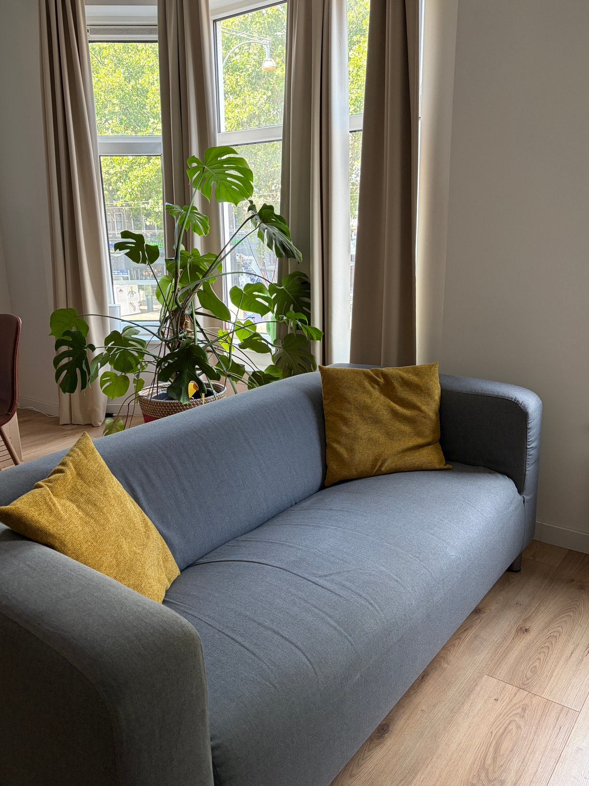 Grey IKEA Sofa, Ophalen, Overige materialen, Minder dan 75 cm, 150 tot 200 cm