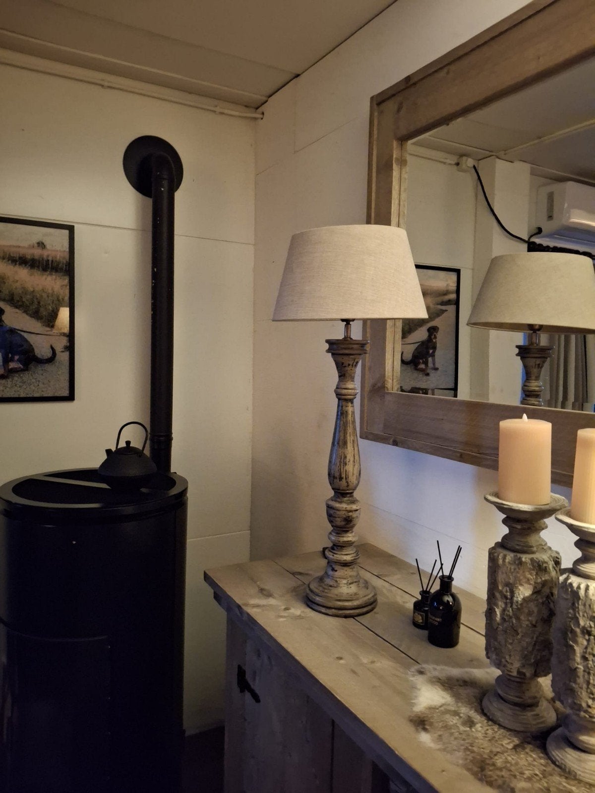 staande lampen, Ophalen, E27 (groot), Zo goed als nieuw, Landelijk