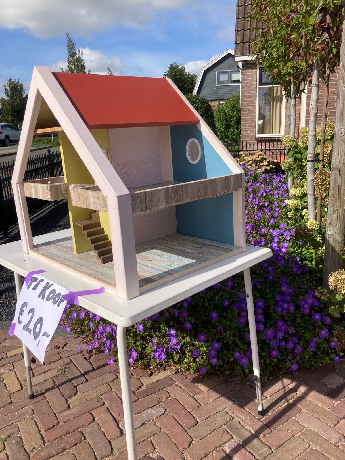 Poppenhuis vintage Bodo Hennig Allgräu, Ophalen, Gebruikt, Poppenhuis