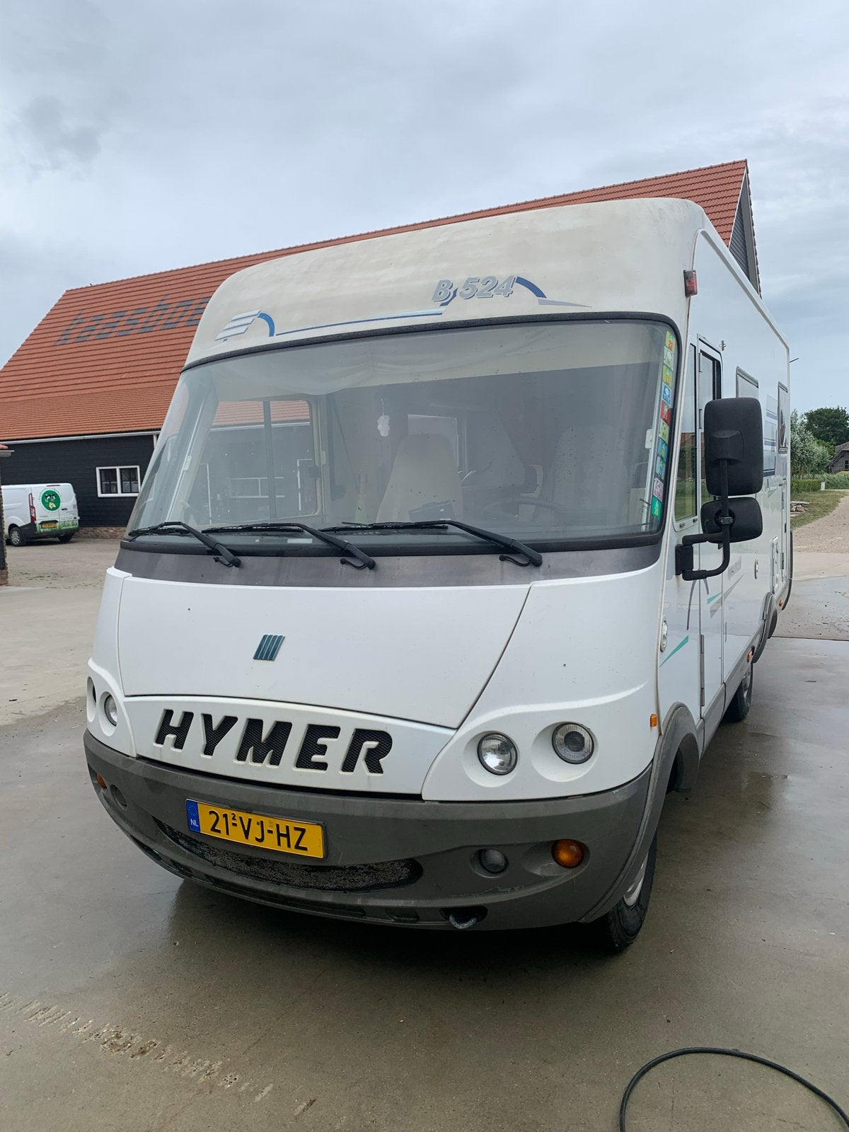 Hymer B524 Integraal camper 1999, Integraal, Fiat, Achteruitrijcamera, Bestuurdersdeur