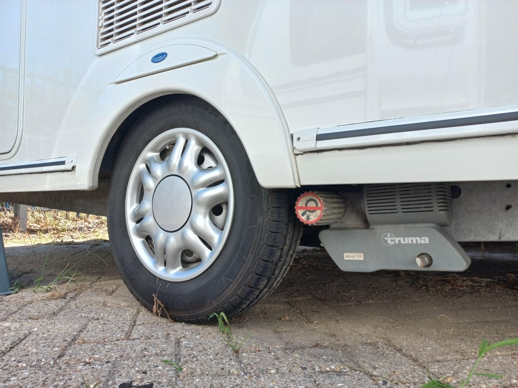 Caravelair Antares Style 450 Unico Verona-mover-fietsd, Schokbreker, Overige typen, Bedrijf, Treinzit