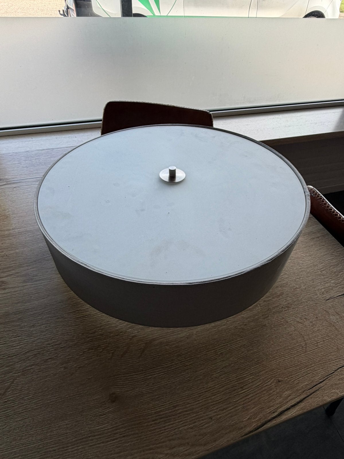 Plafondlampen. 10 stuks inclusief led lampen. Glasplaat., Ophalen of Verzenden, Gebruikt