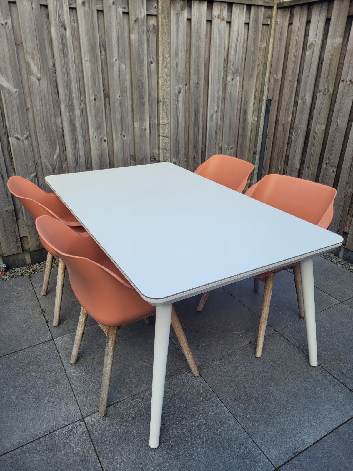 Hartman Sophie Dining set tafel + stoelen, Ophalen, Zo goed als nieuw, Kunststof