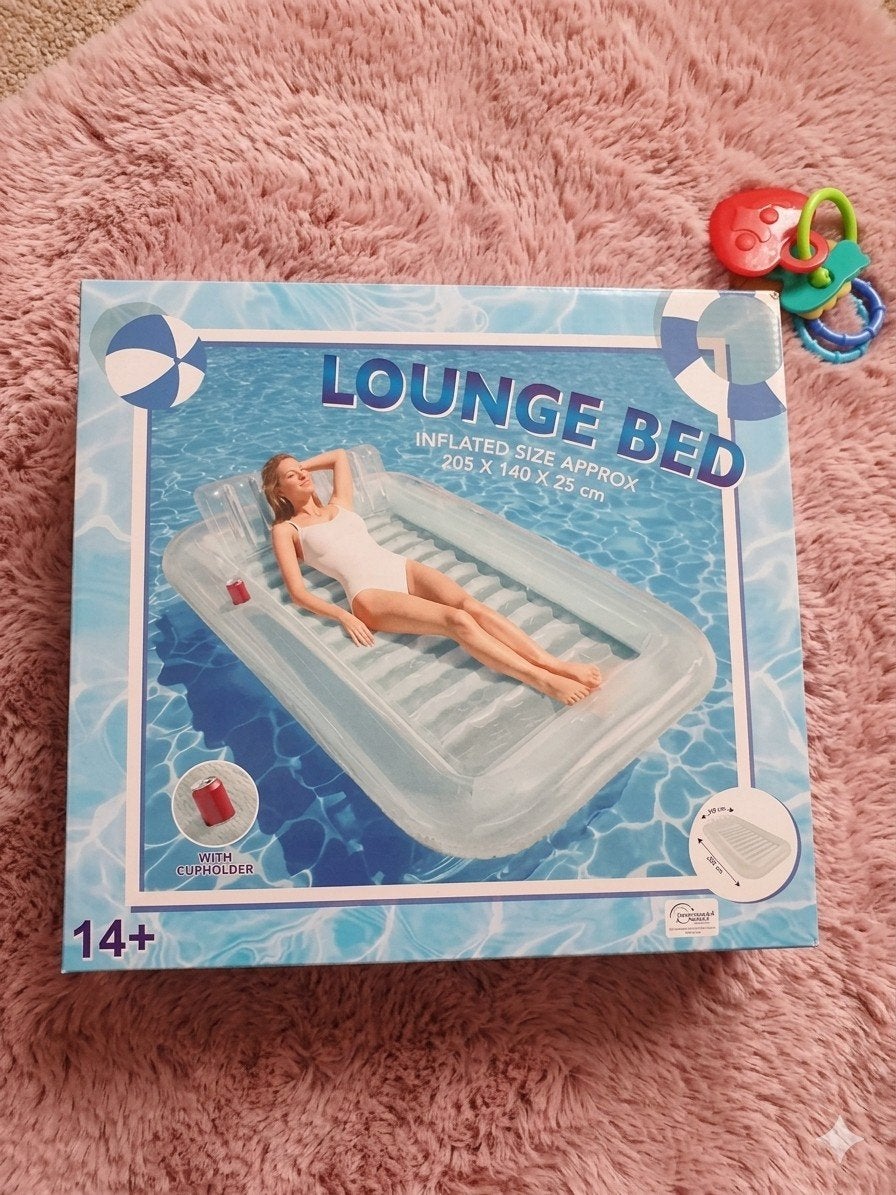 lounge bed luchtbed, Verzenden, Nieuw