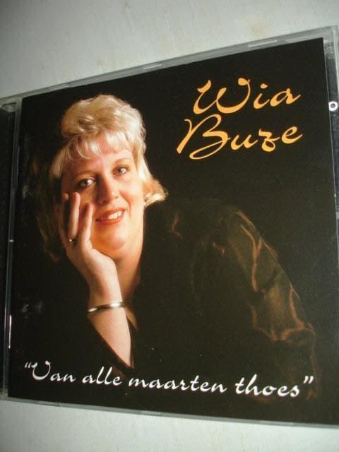 Wia Buze- Van alle maarten thoes- (NIEUW), Cd's en Dvd's, Verzenden, Nieuw in verpakking, Streekmuziek