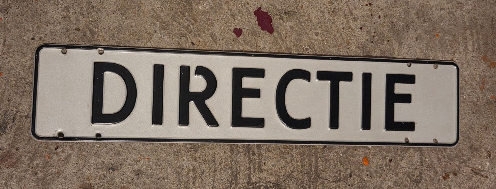 Directie nummerplaat, Ophalen, Gebruikt