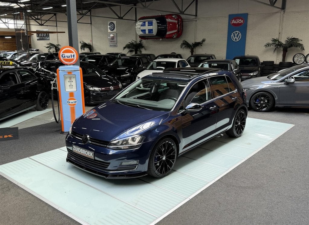 Volkswagen Golf 1.4 TSI 92DKM | Pano | Maxton | Clima | 5-Dr, Gebruikt, 4 cilinders, 1290 kg, Blauw